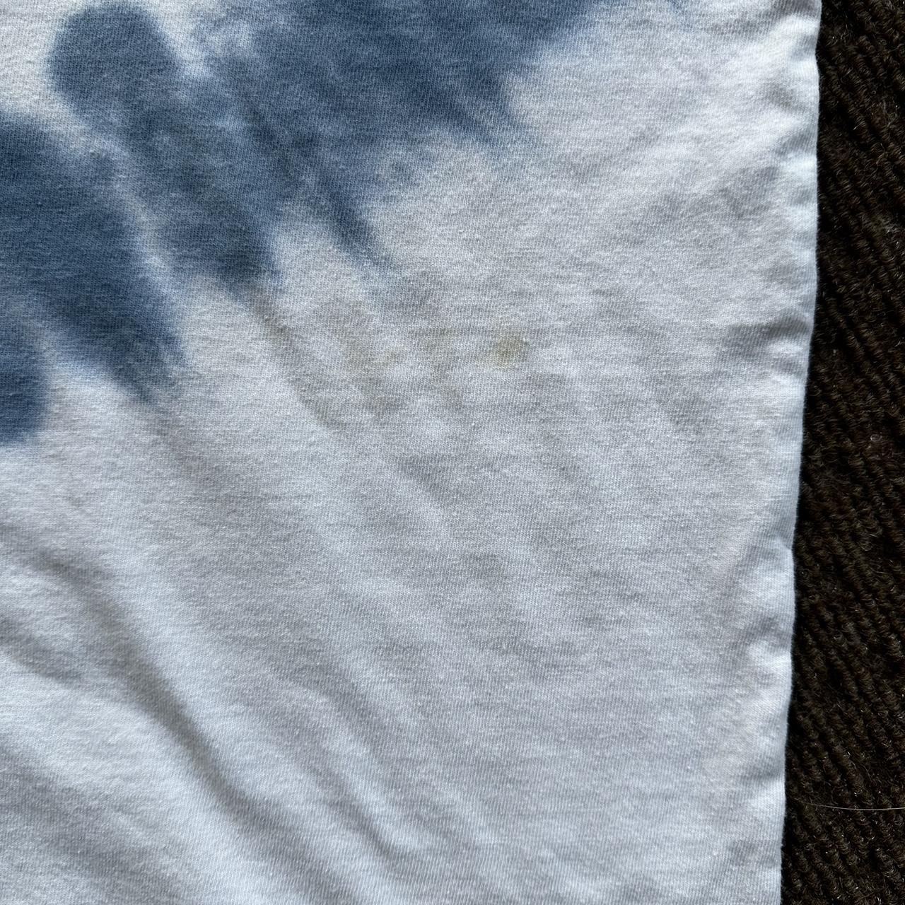 small american eagle blue white tie dye tee shirt - Depop