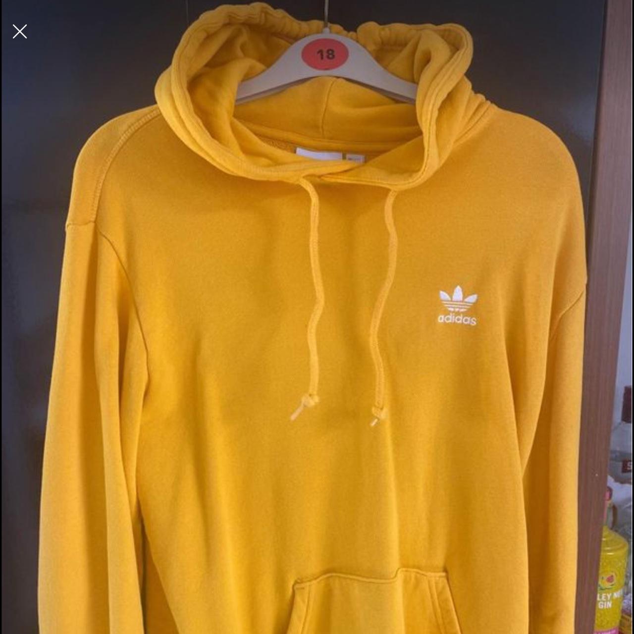 adidas originals yellow jumper