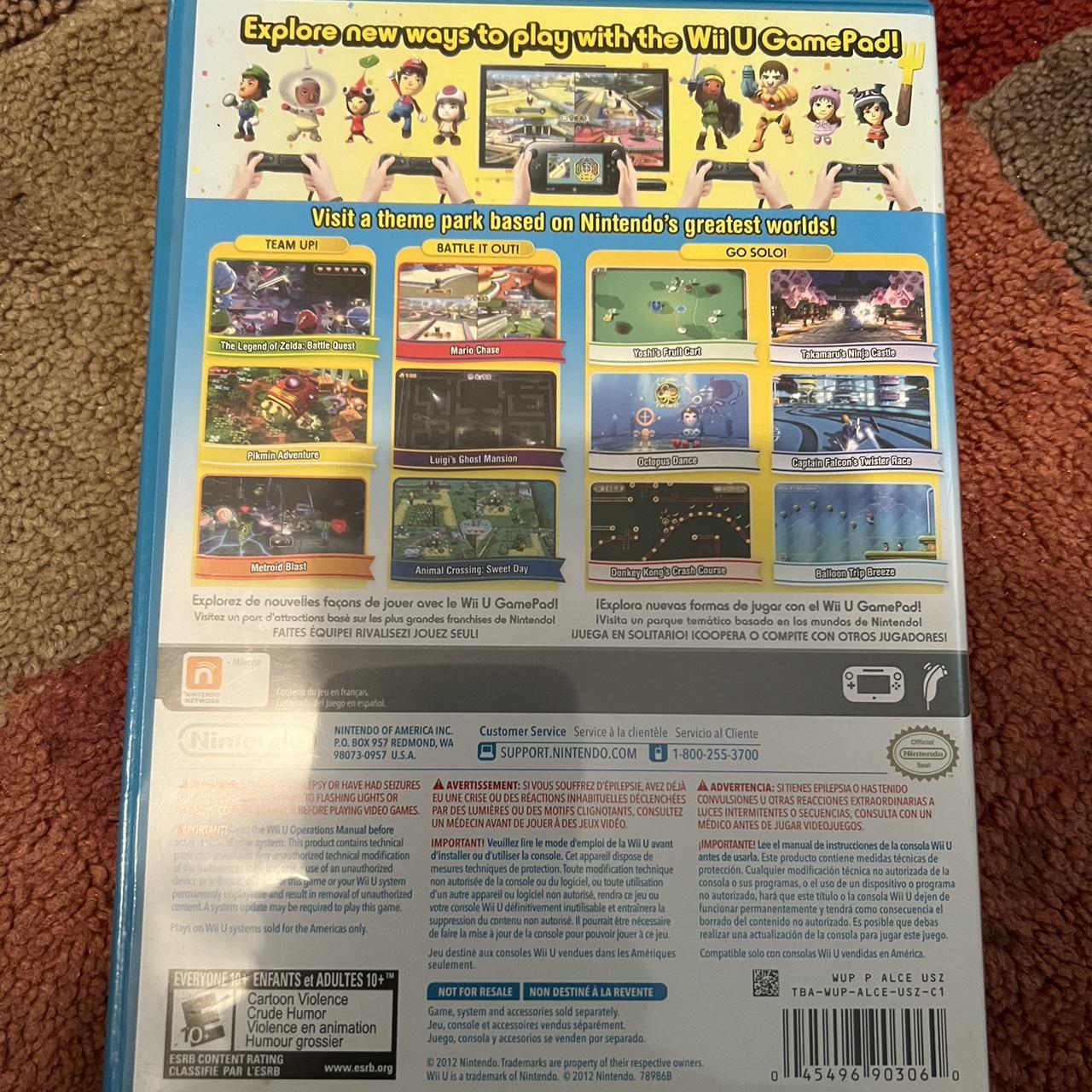 Nintendo Land for Nintendo Wii U. Free - Depop