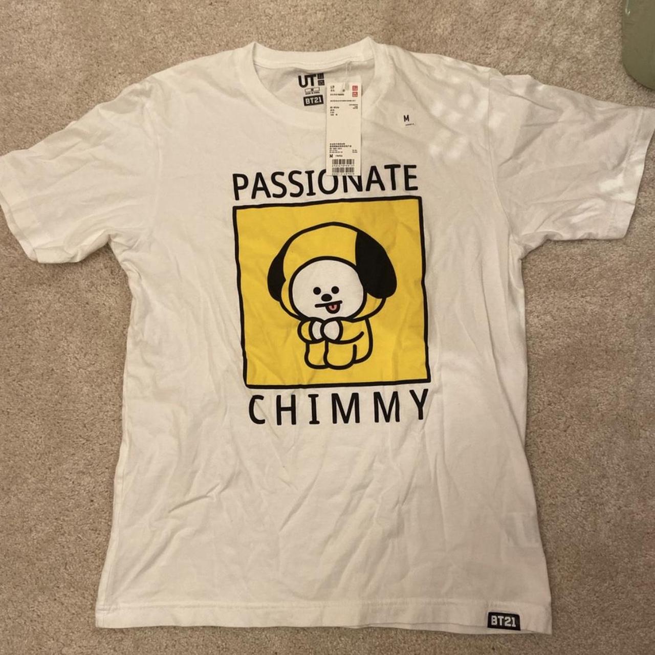 kaos bt21 x uniqlo