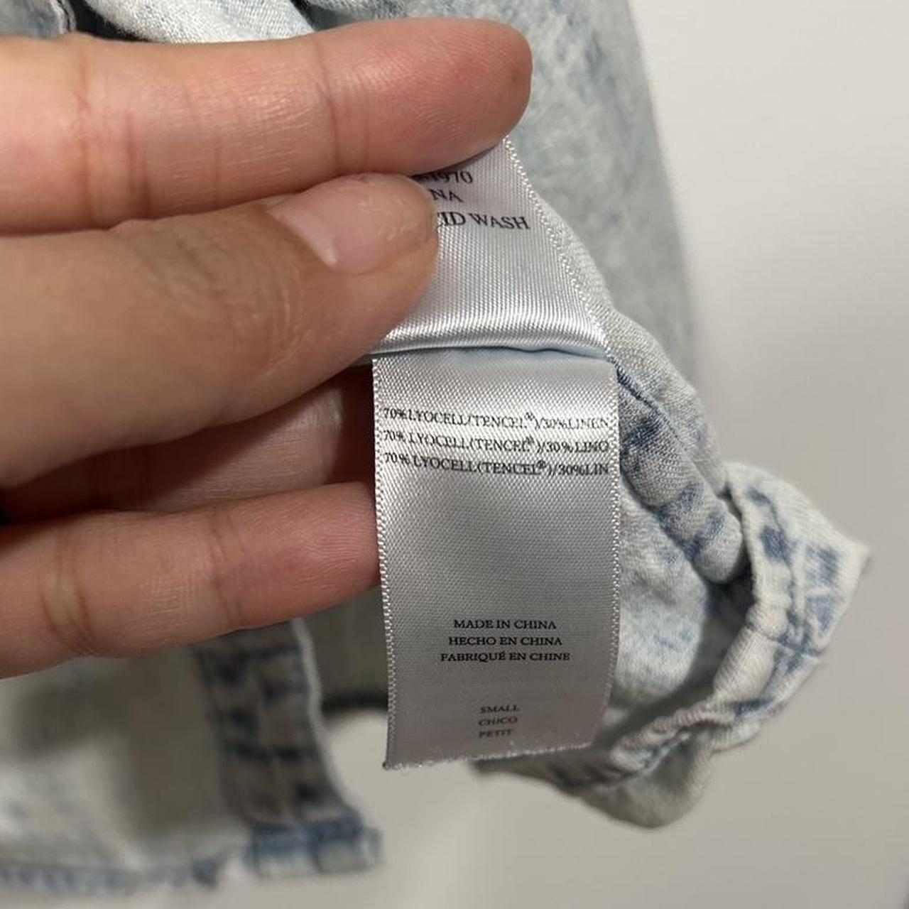 Rails Women's Blouse - Blue - S – Rails chambray … - image 7