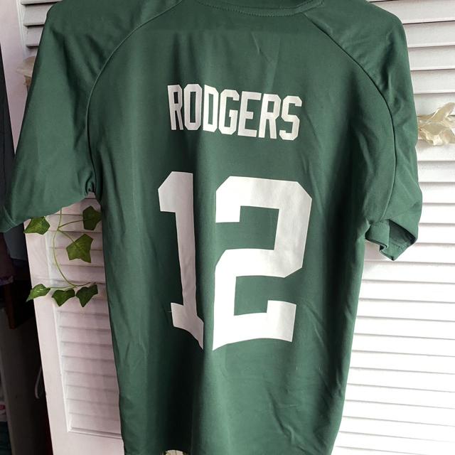 100% authentic Aaron Rodgers jersey from - Depop