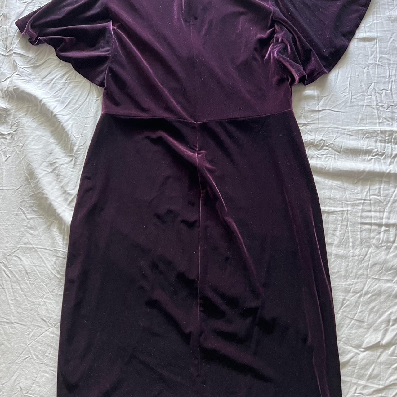 Chaps 2025 velvet dress