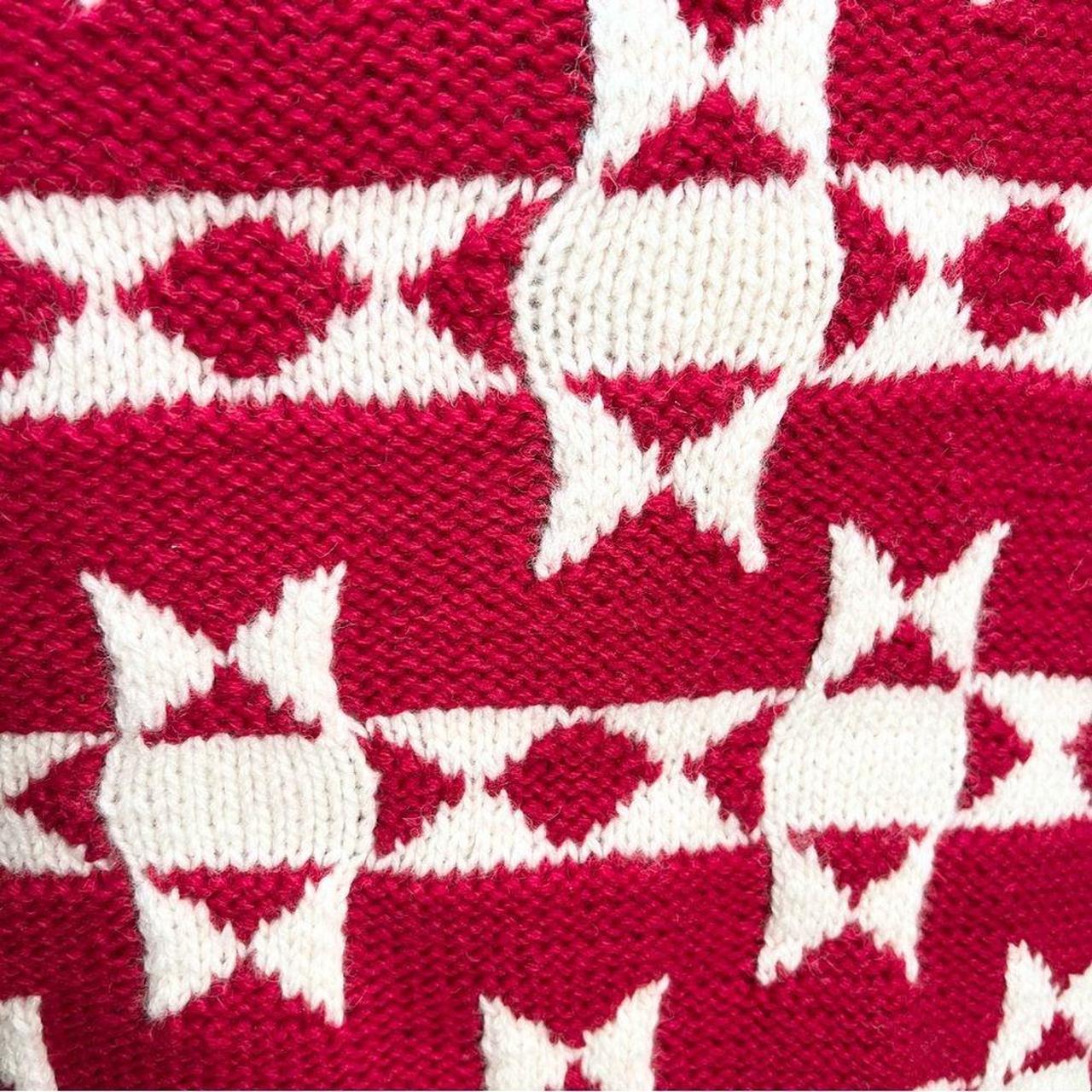 Source Unknown Men's Sweater - Red/White - L – VT… - image 6