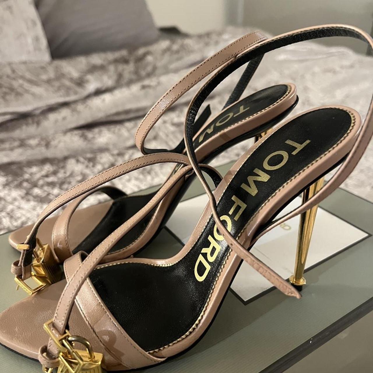 Tom Ford heels in Nude size 36. Pre owned, still... - Depop