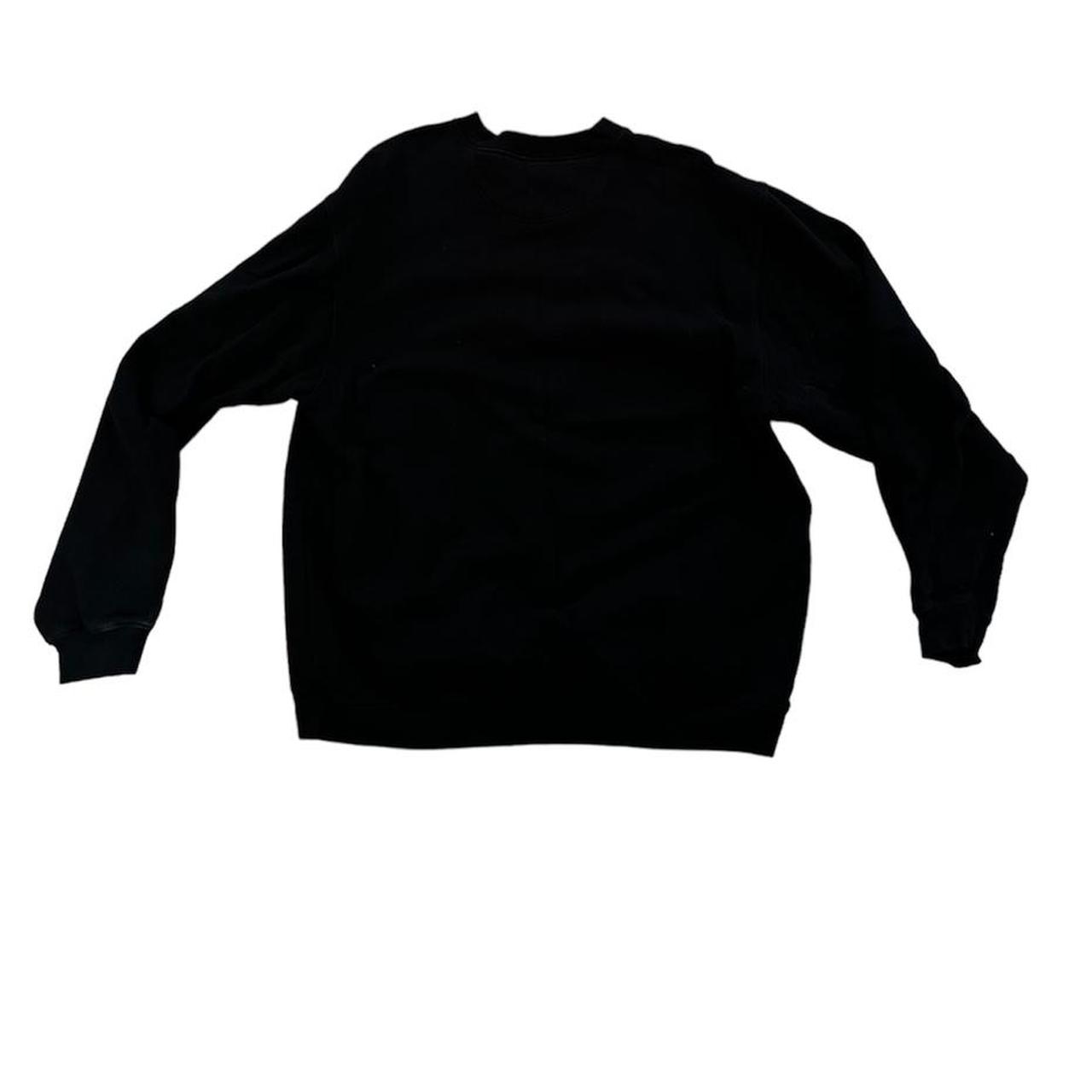 Reebok Men's Black Sweatshirt | Depop