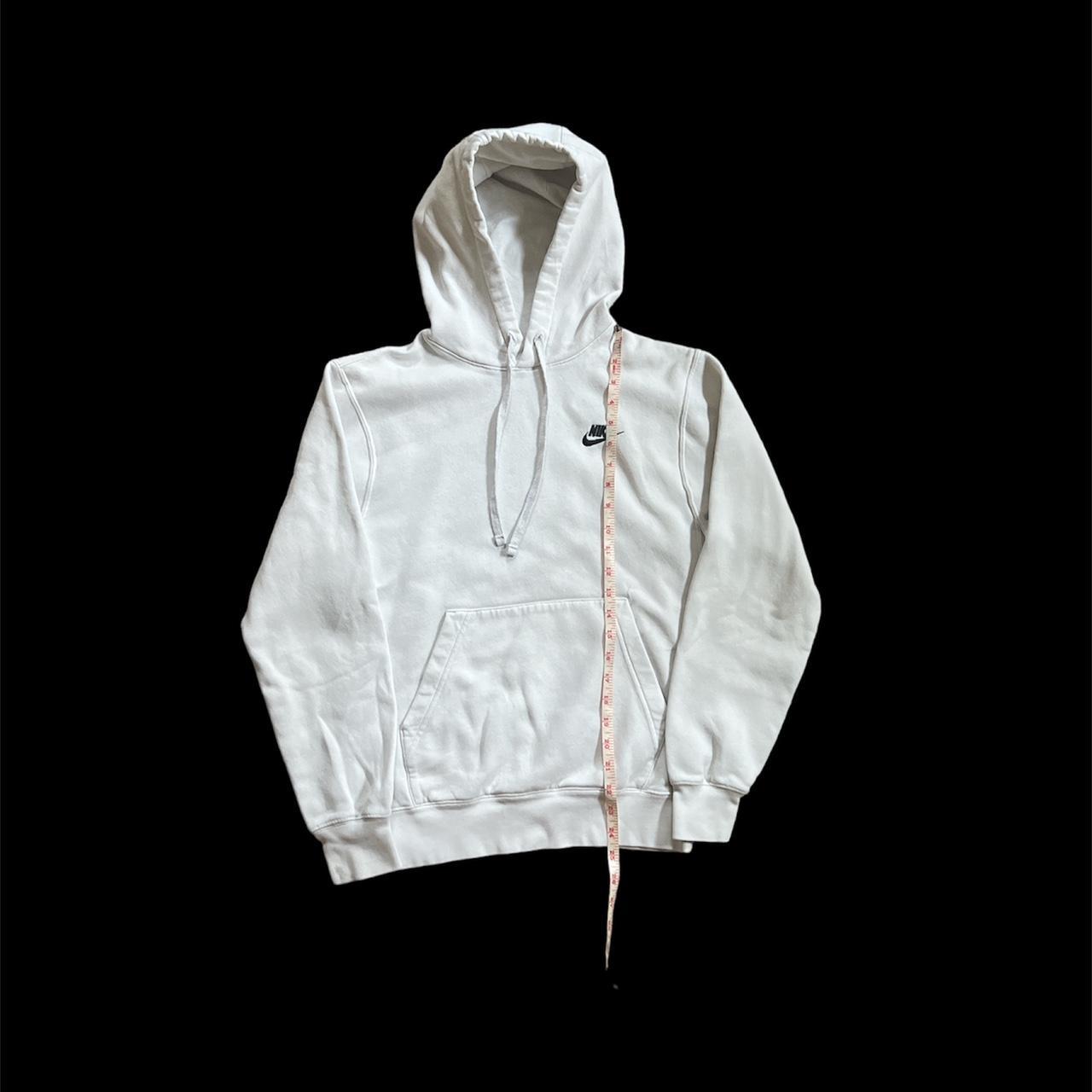 mens all white nike hoodie
