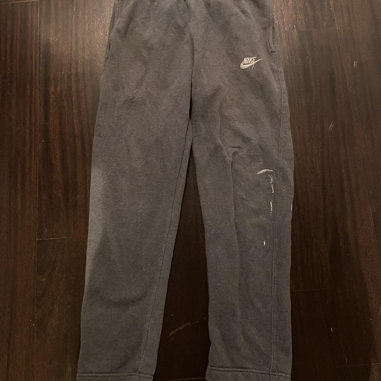 nike sweats gray