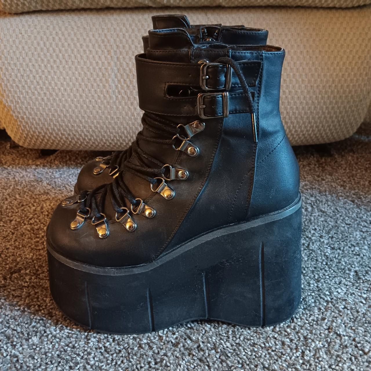 platform boots cute
