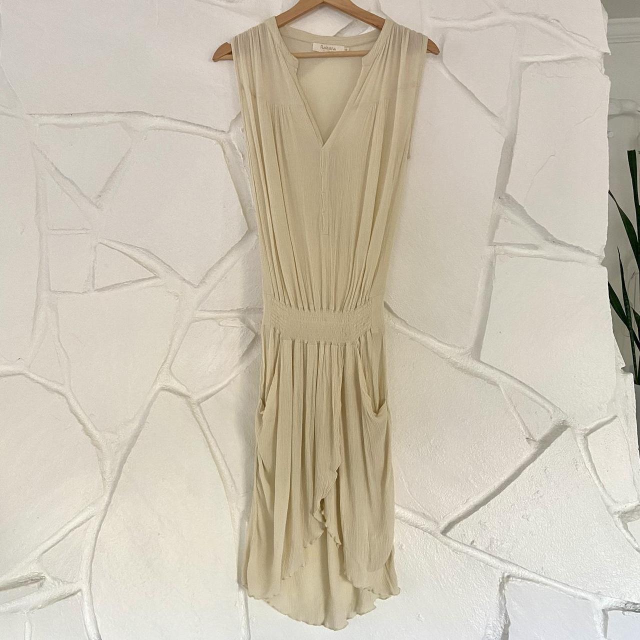 RABENS SALONER Cream Samona Dress size XS • in... - Depop