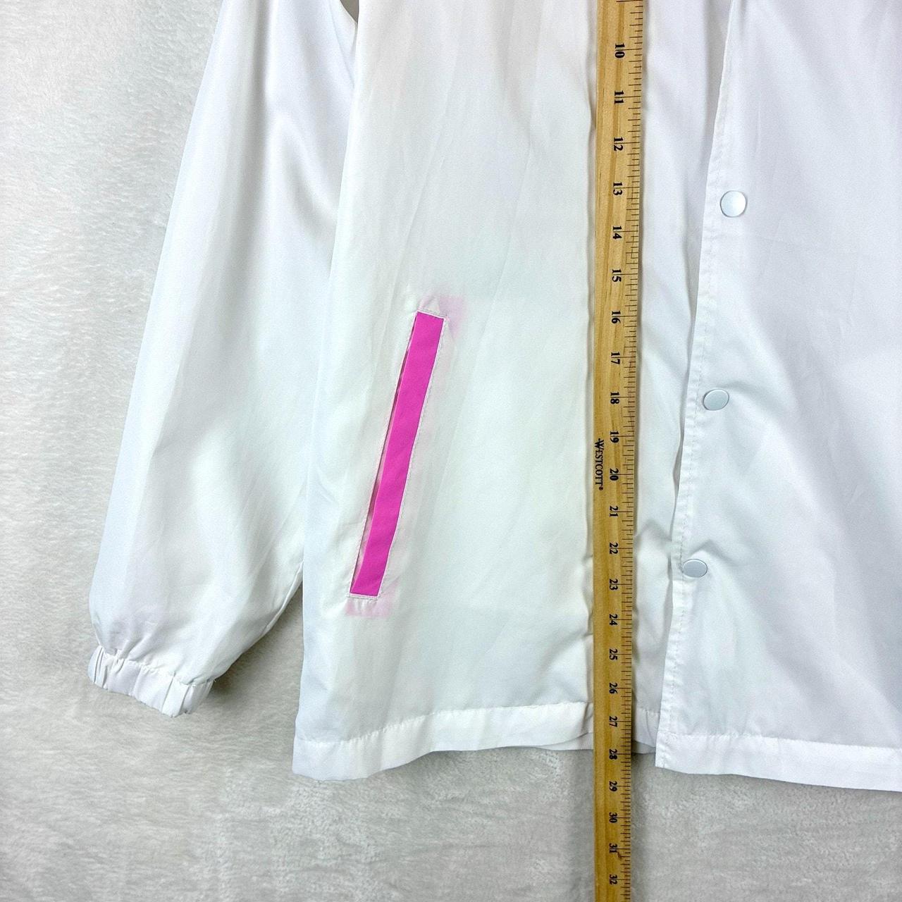 Odd Future Men's Lightweight Jacket - White/Pink … - image 4