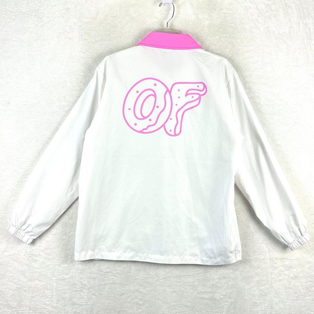 Odd Future Men's Lightweight Jacket - White/Pink … - image 2
