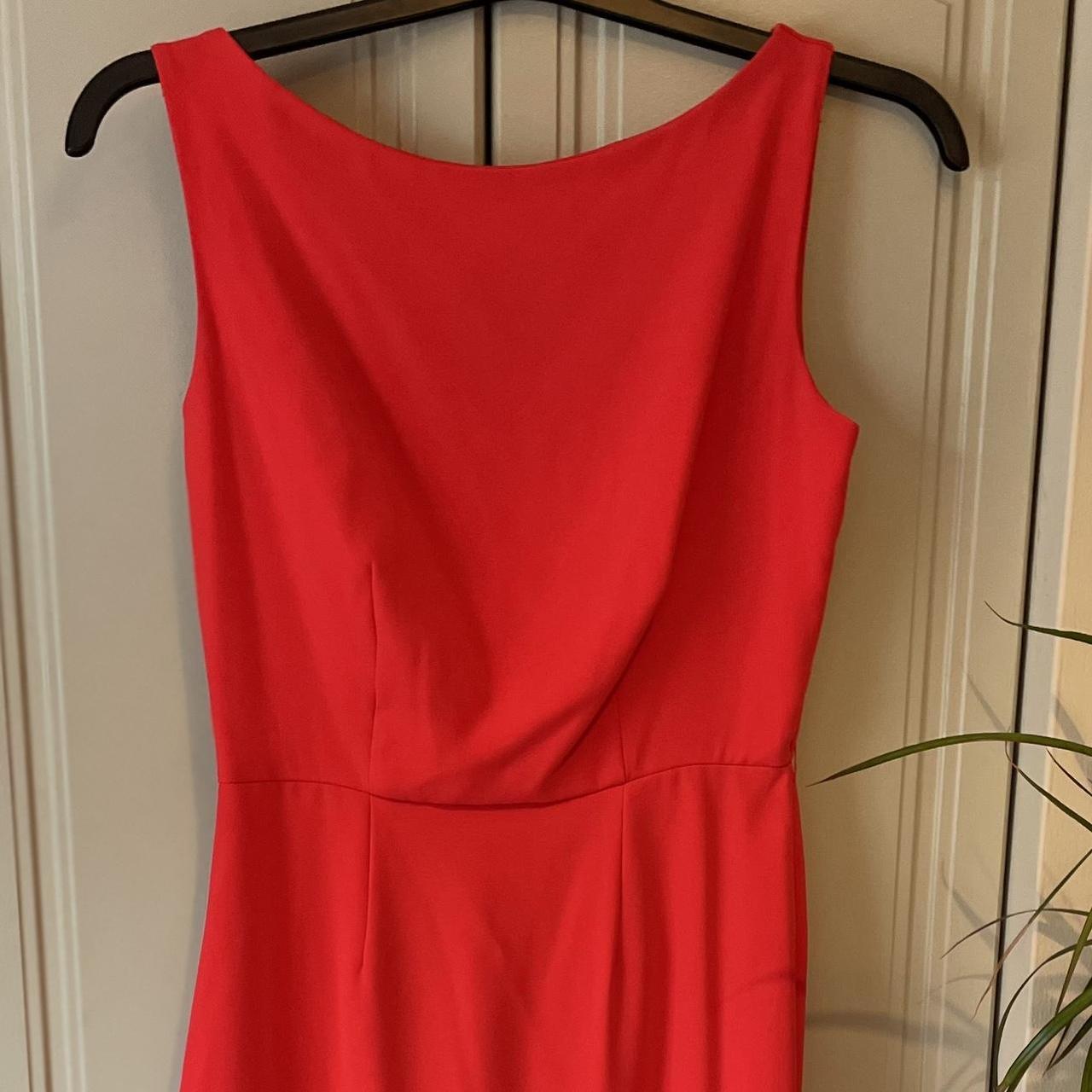 Paper dolls bright coral formal dress. Size uk 8. Depop