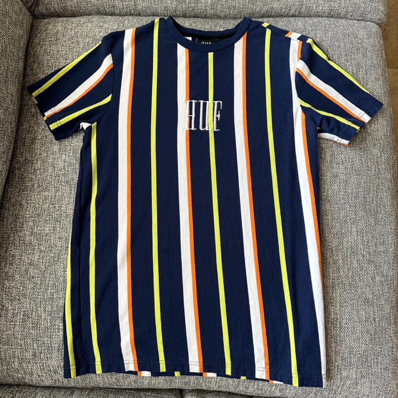 huf vertical striped shirt