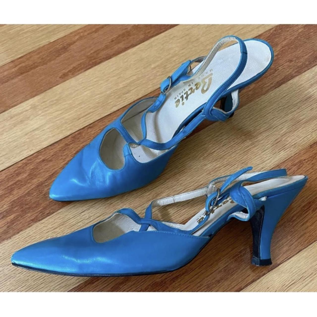Bertie Women's Blue Sandals (3)