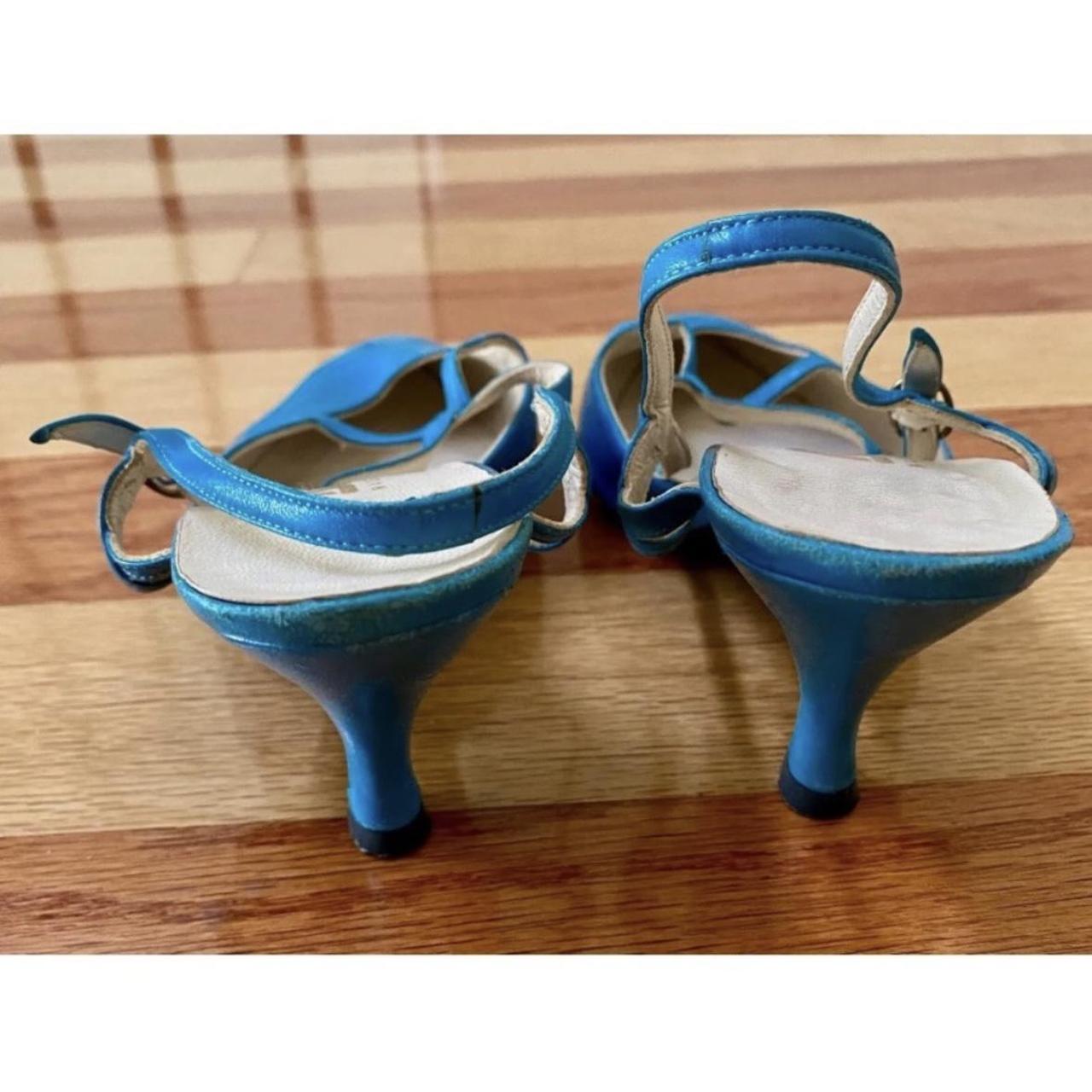 Bertie Women's Blue Sandals (4)