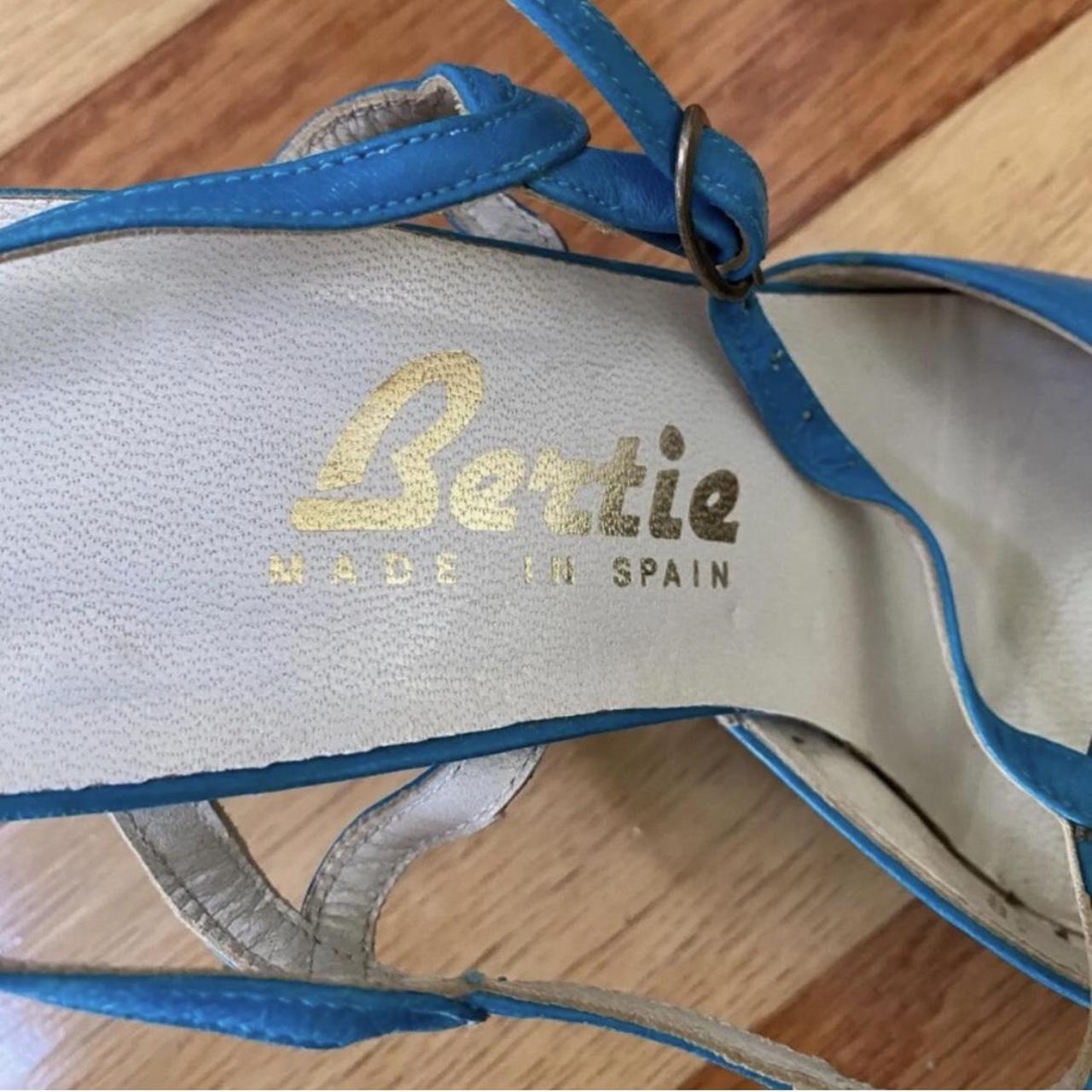 Bertie Women's Blue Sandals (5)