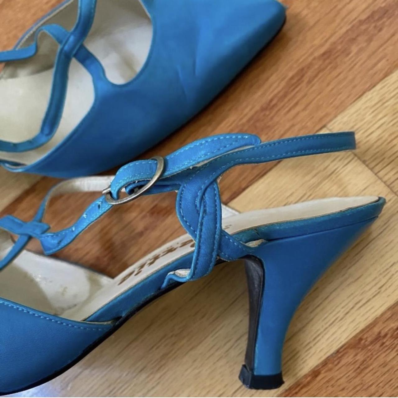 Bertie Women's Blue Sandals (7)