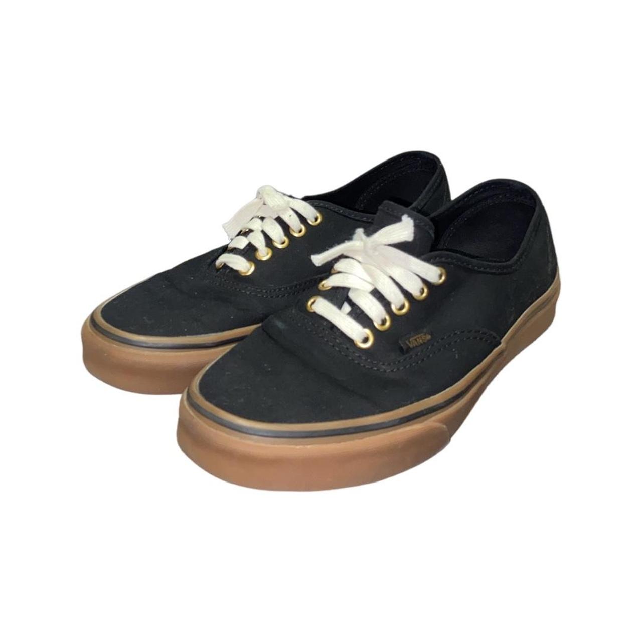 Vans gum outlet authentic black