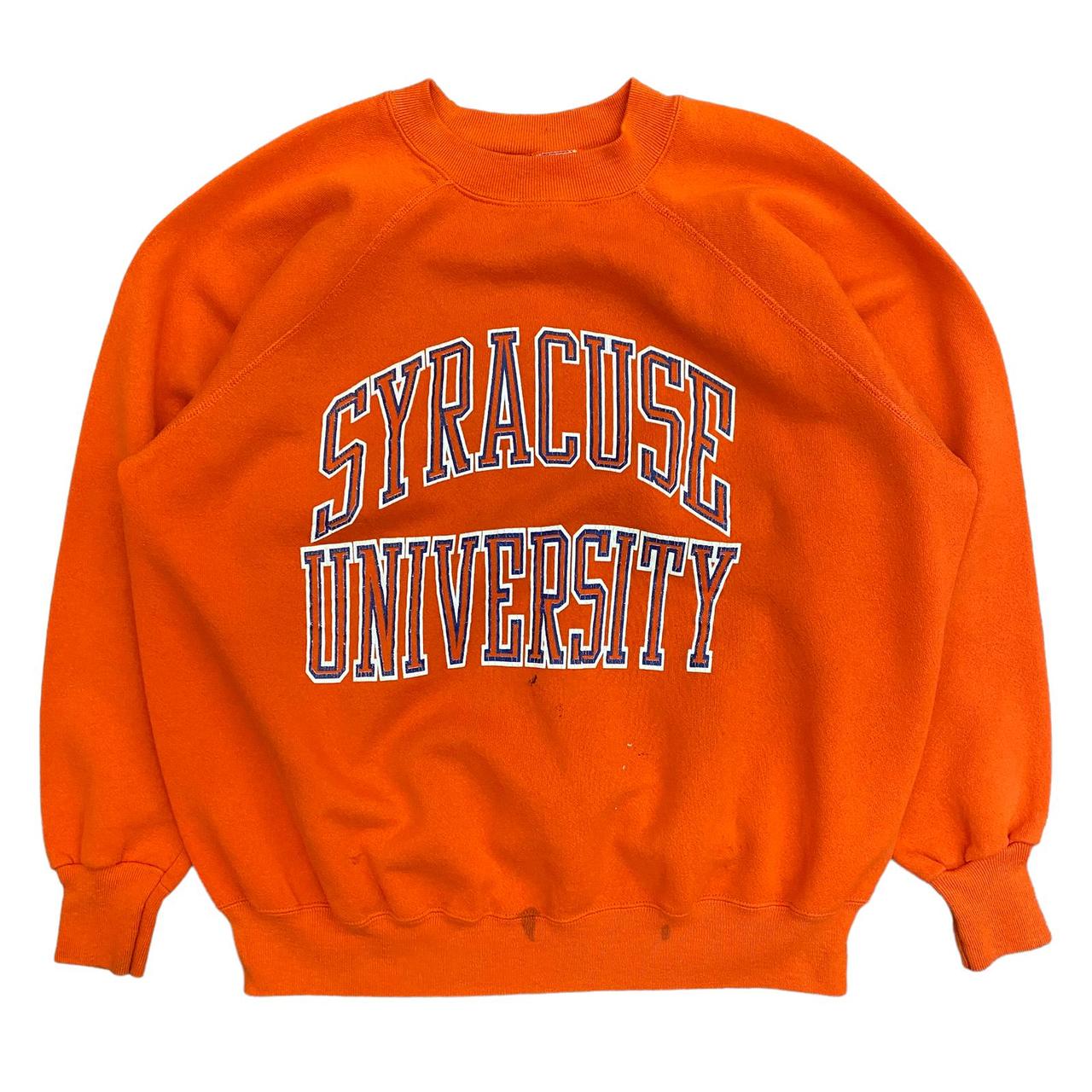 Men's Orange Sweatshirt Depop