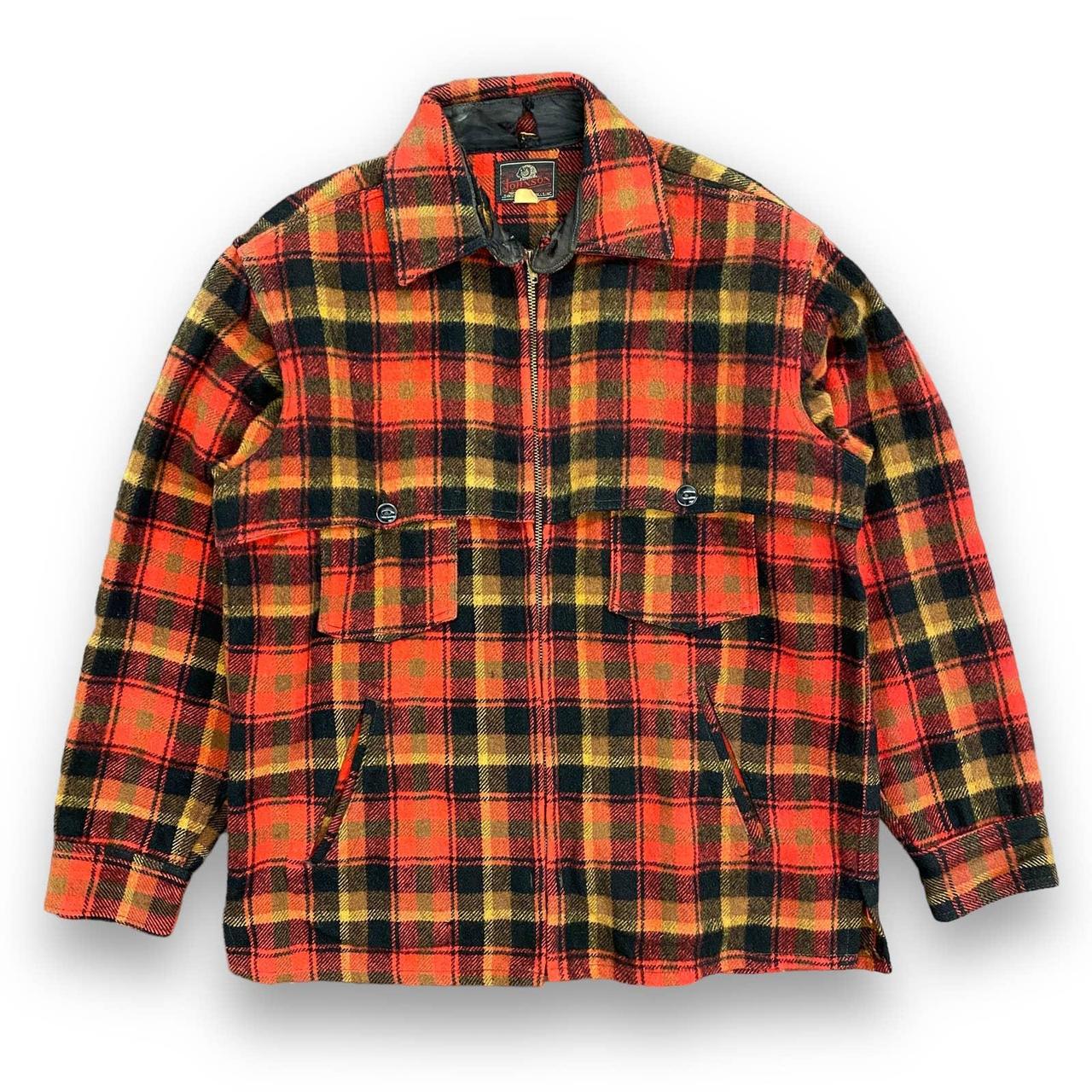 Flannel hunting outlet jacket