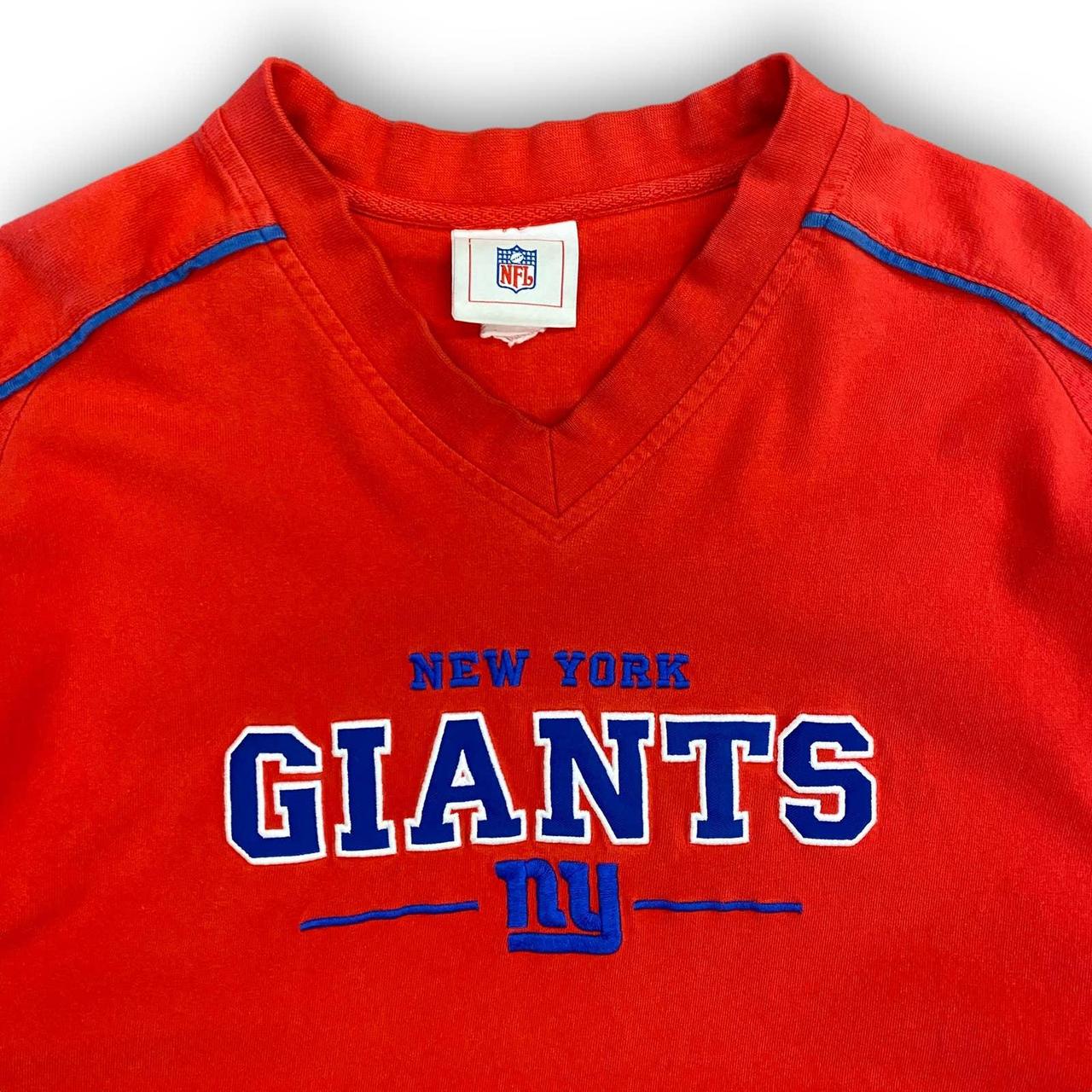 VINTAGE New York Giants Shirt Boys Youth XL White - Depop