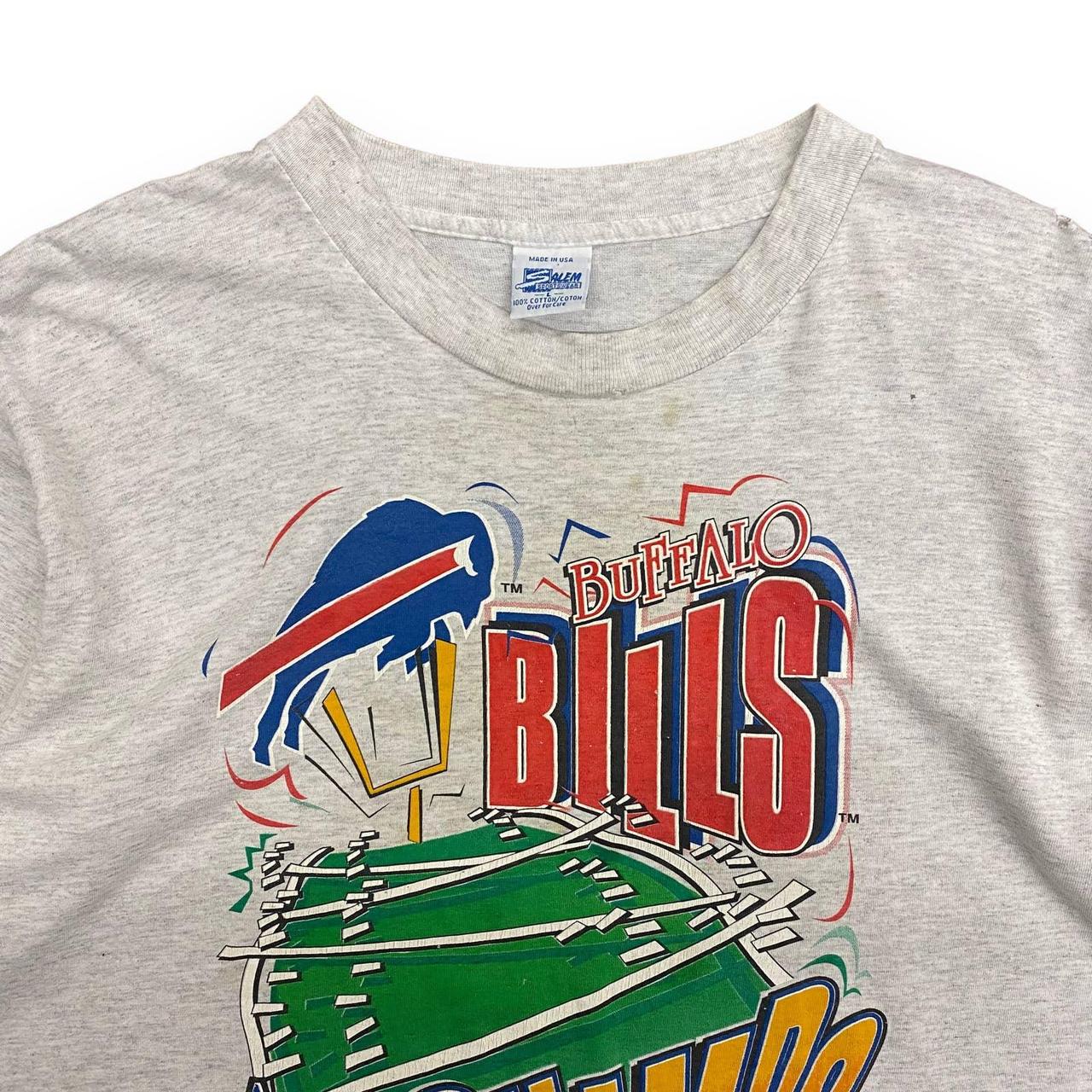 Buy Buffalo Bills Salem Sportswear Big Logo Football Vintage Shirt For Free  Shipping CUSTOM XMAS PRODUCT COMPANY