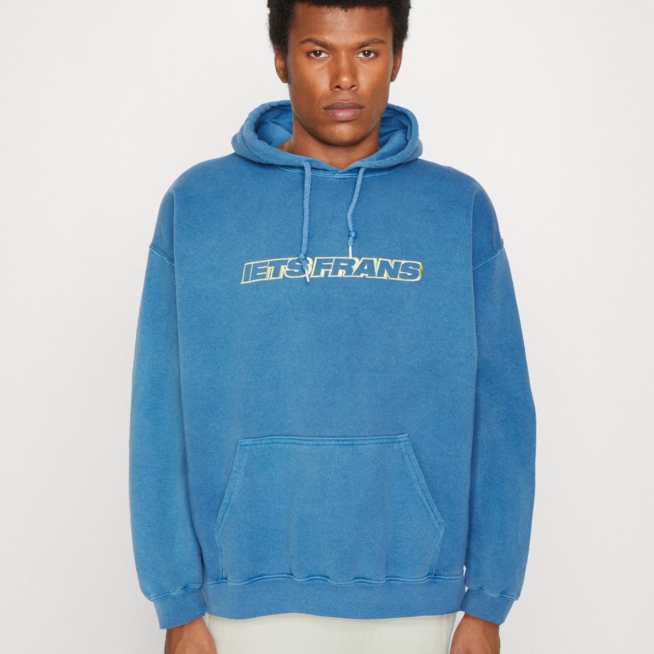 Blue urban outfitters iets frans hoodie Brand Depop