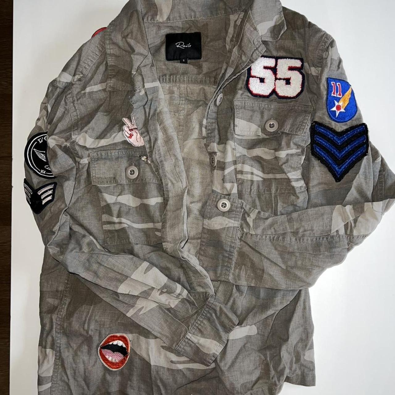 Rails Women's Jacket - Khaki/Multi - S – Rails ca… - image 1