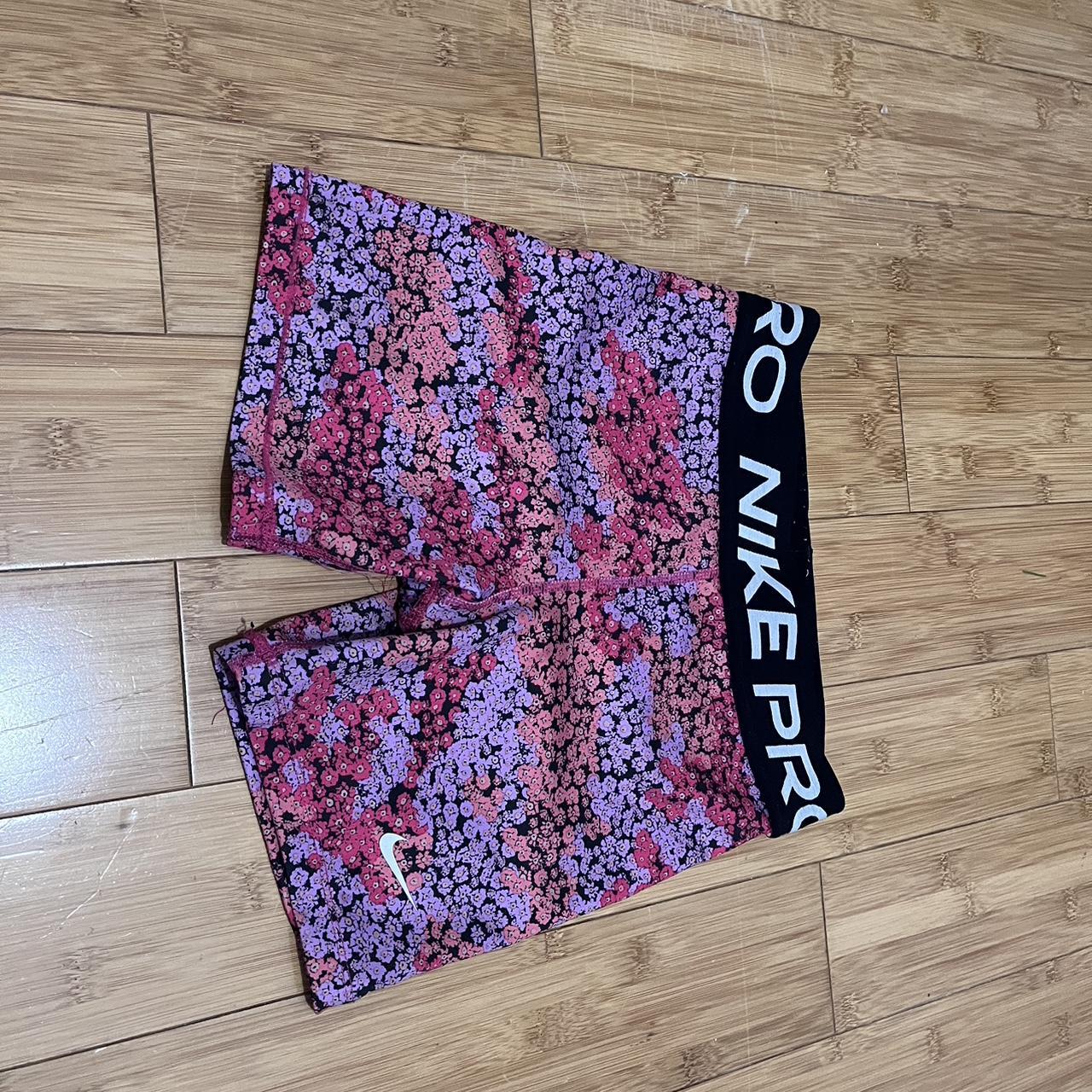 Pink nike-pro-shorts - Depop