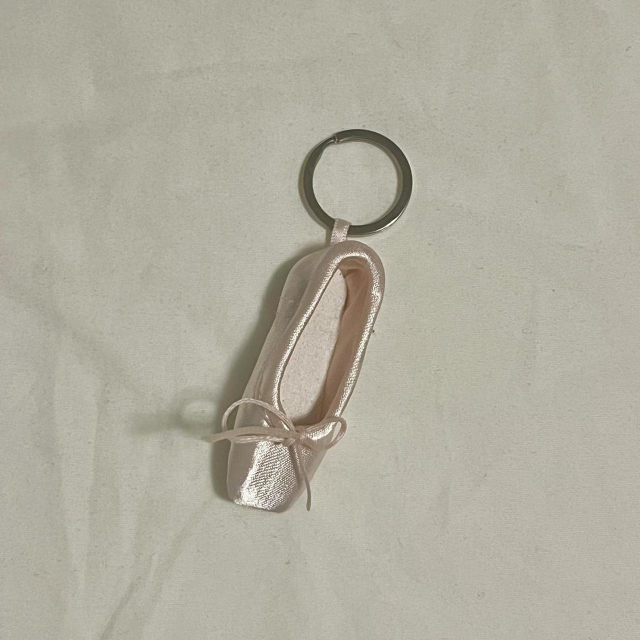 pretty ballet shoe keychain ౨ৎ ˖ ࣪⊹ message me... Depop