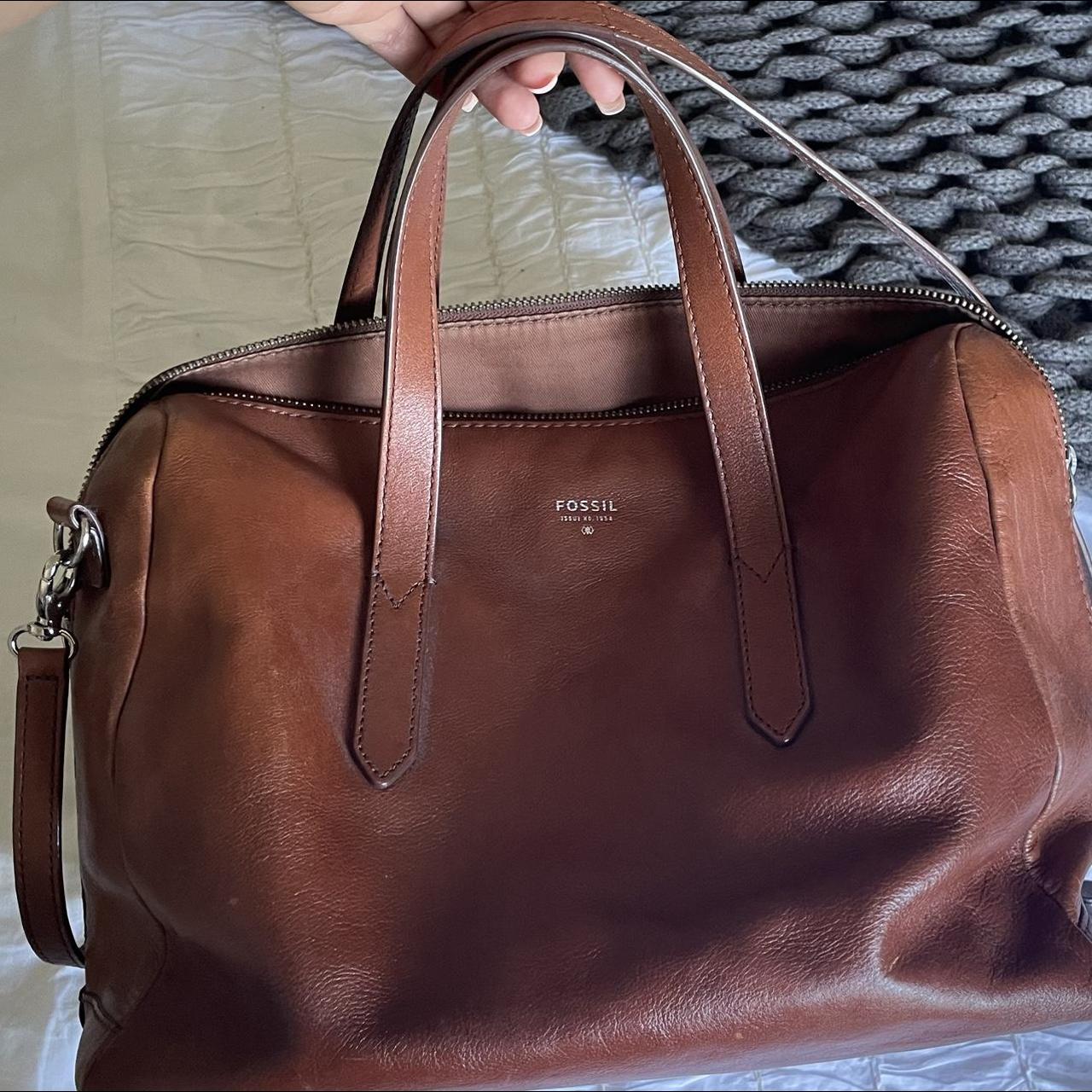 Unboxing Fossil Sydney Satchel (Chive/Olive Color) - YouTube