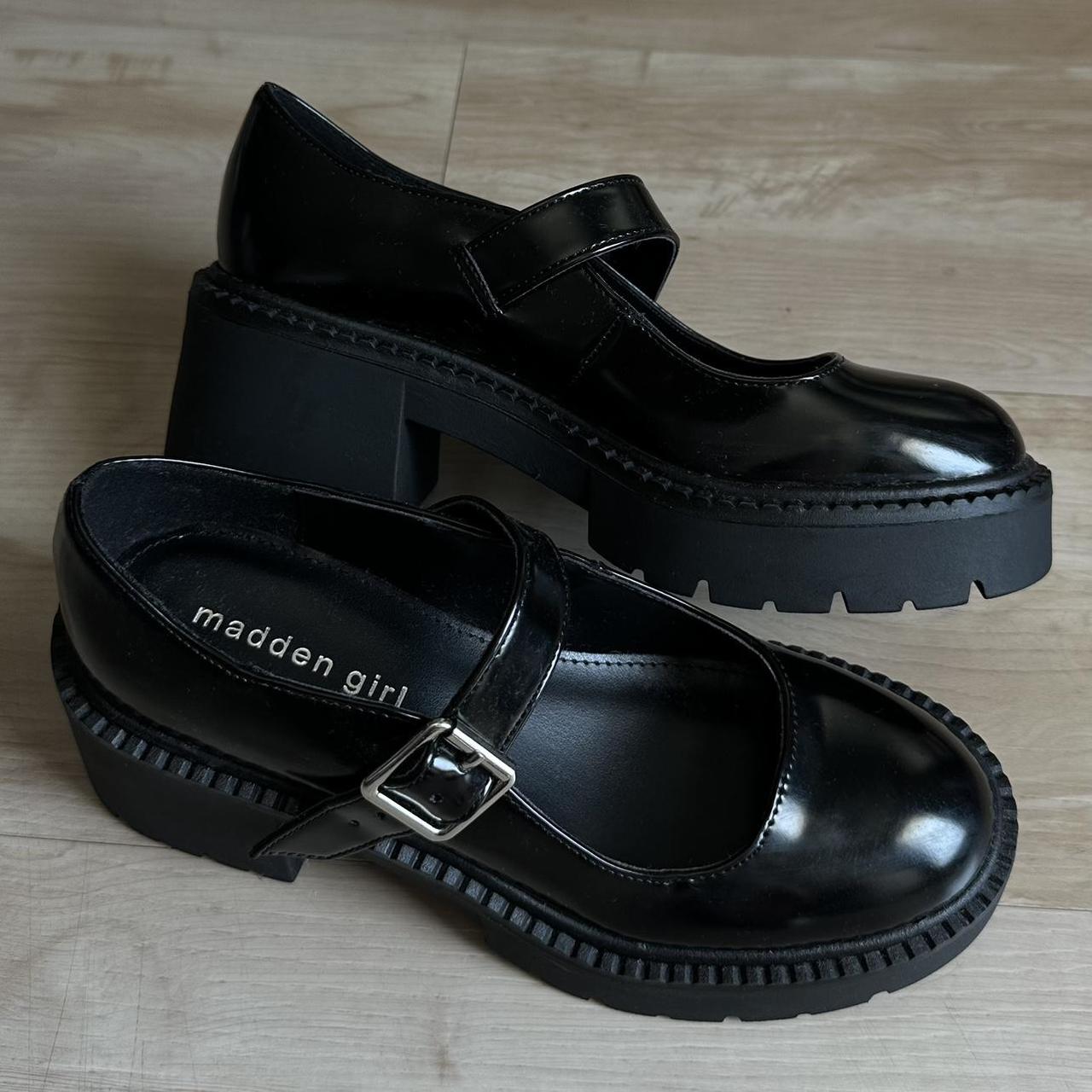 MADDEN GIRL BLACK SHOES 🍂 Perfect fall/winter... Depop