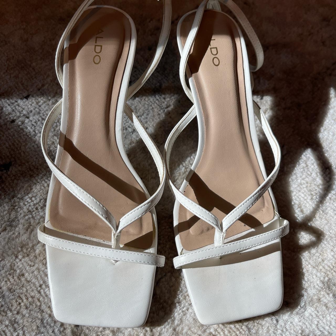 ALDO Women's White Footwear | Depop
