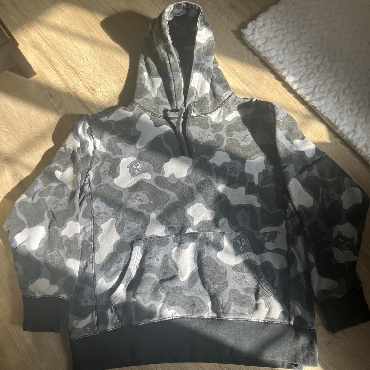 ripndip camo hoodie thrifts thrifted preloved