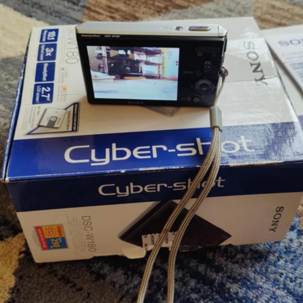 Sony Cybershot DSC-W180 10.1MP Digital Camera with 3x