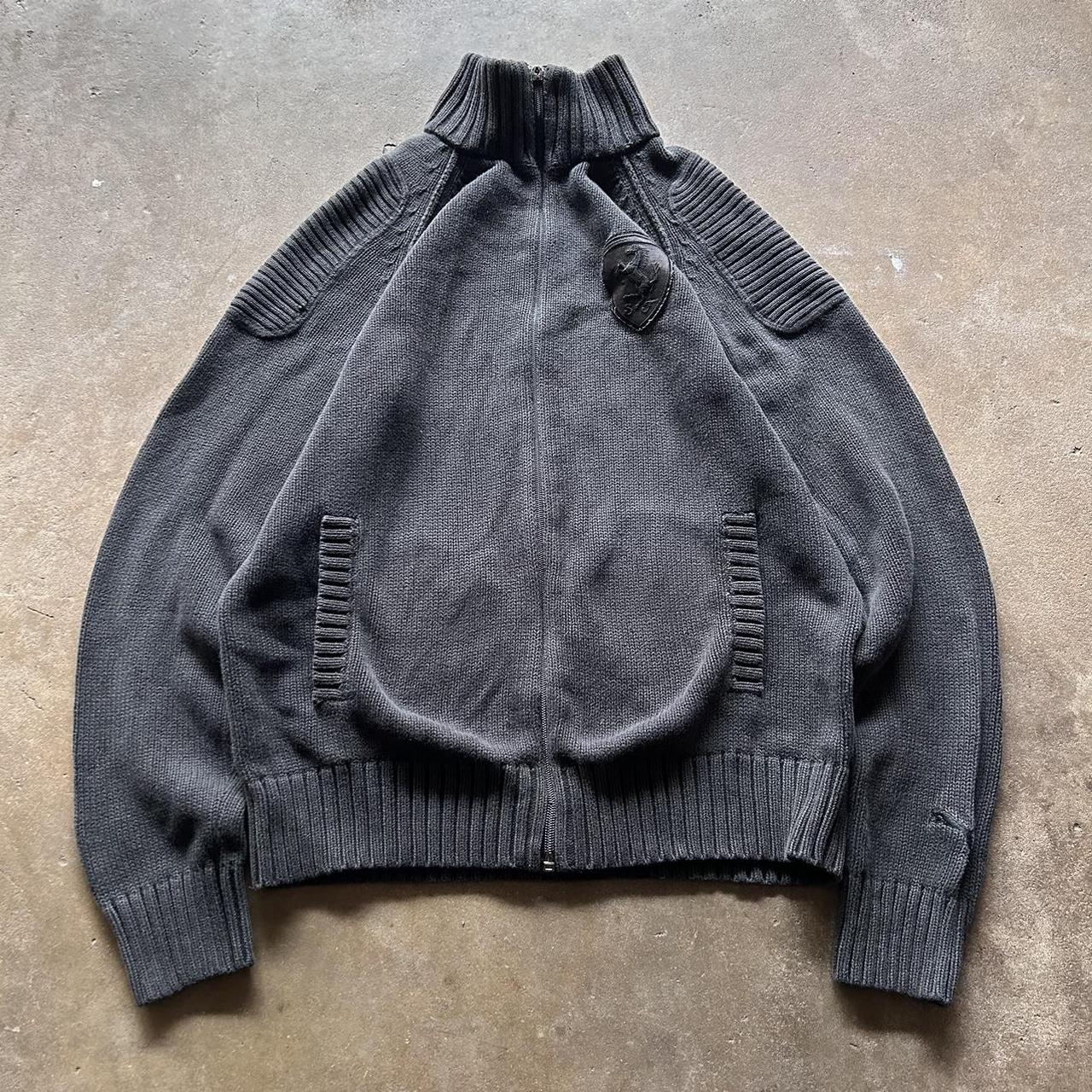 Vintage Ferrari puma knit sweater Rare Ferrari Depop