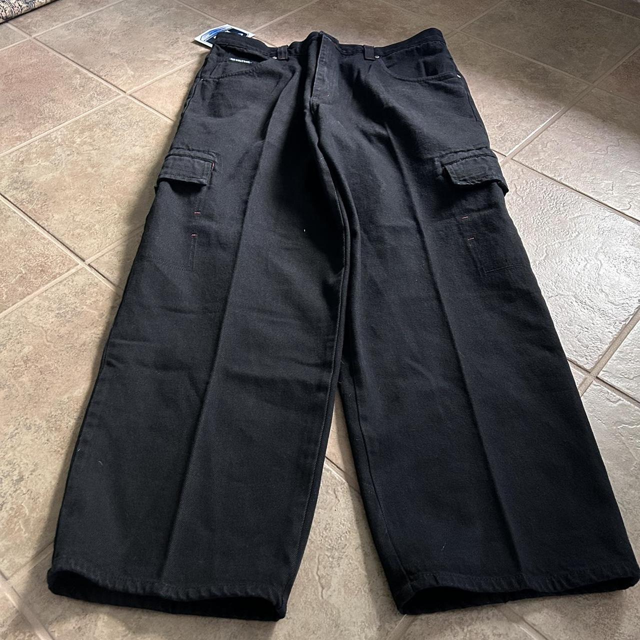 Super baggy rave y2k jnco cargo jeans Rave brand... - Depop