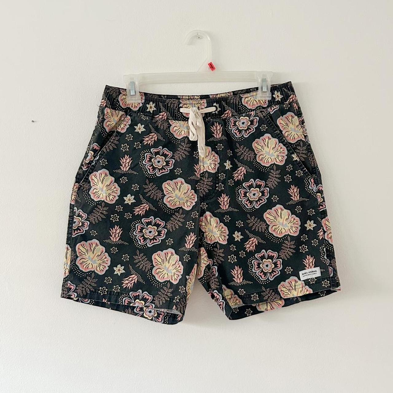 Banks Journal Paisley Floral Board Shorts / Swim - Depop