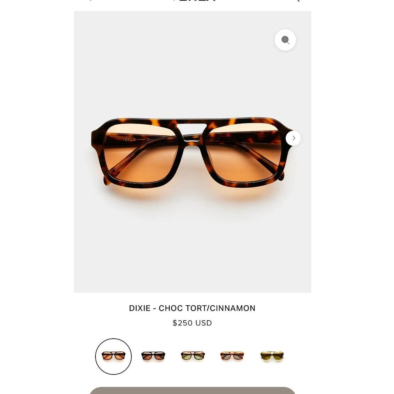 Vehla Dixie Sunglasses in Choc-Tort / Cinnamon | Depop Vehla Dixie Sunglasses in Choc-Tort / Cinnamon | Depop