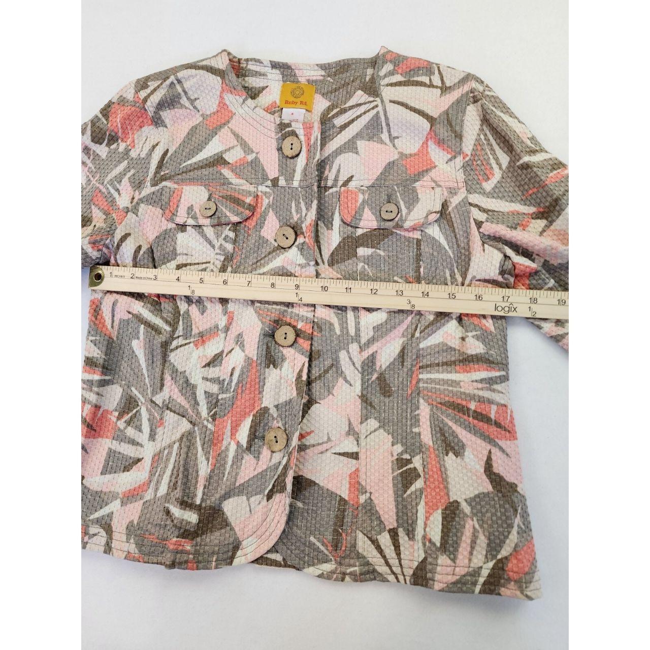 Ruby Rd. Women's Jacket - Tan/Pink - 6 – Ruby Rd … - image 3