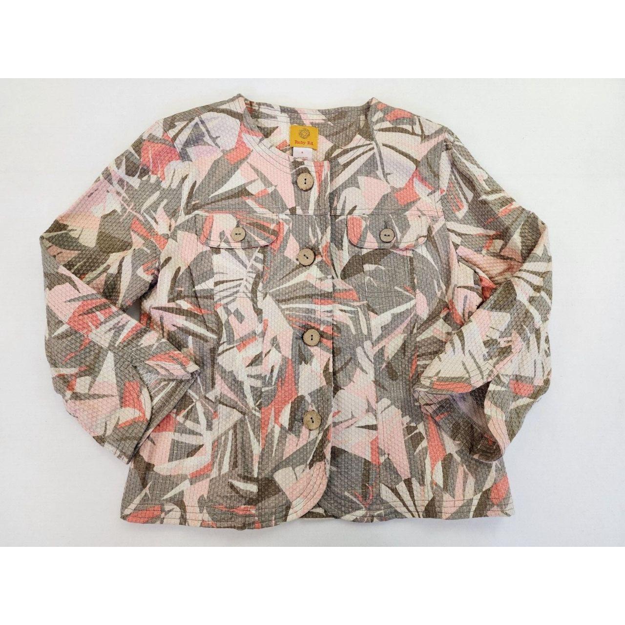 Ruby Rd. Women's Jacket - Tan/Pink - 6 – Ruby Rd … - image 1