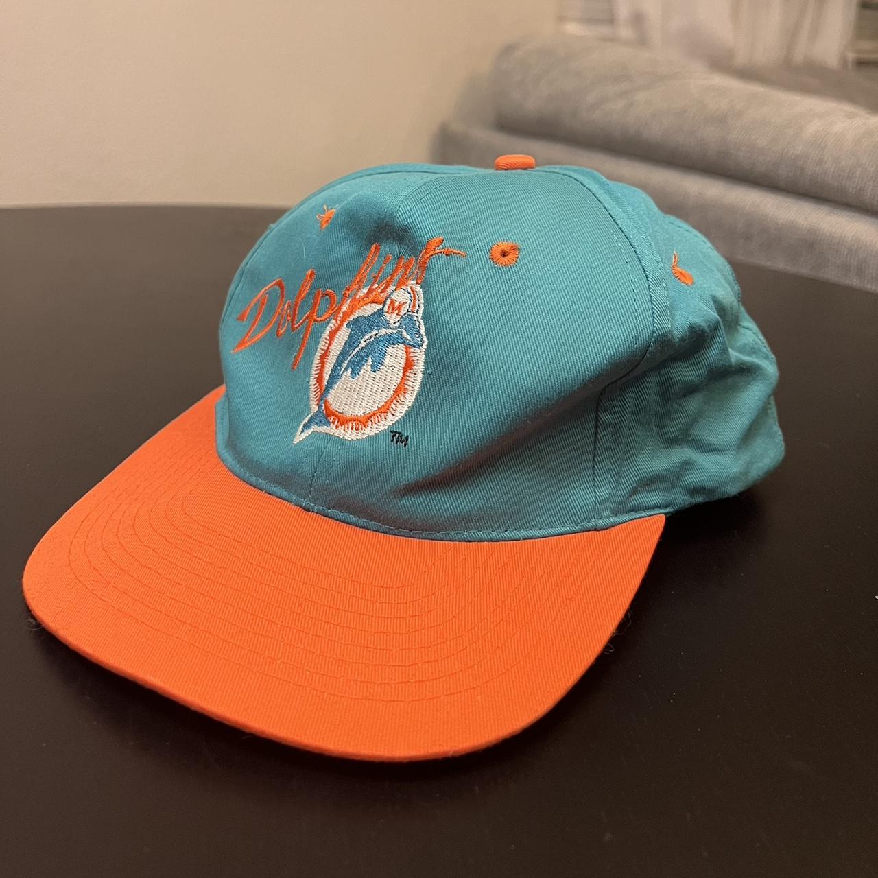 Vintage NFL/MIAMI DOLPHINS Snapback Hat Embroidered 