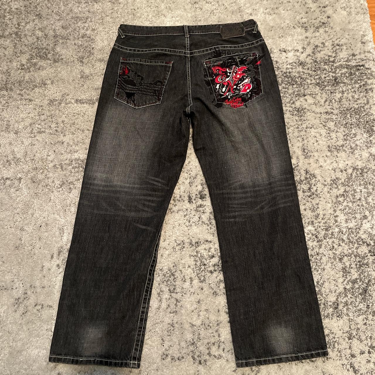 Super Rare Baggy Ecko Unltd. Jeans SAME MODEL WORN... - Depop