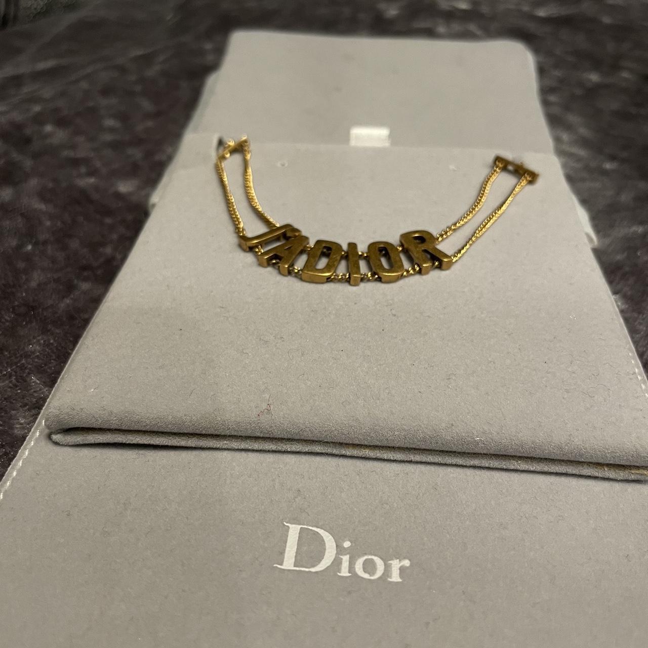 Christian Dior Women's Gold Jewellery Depop
