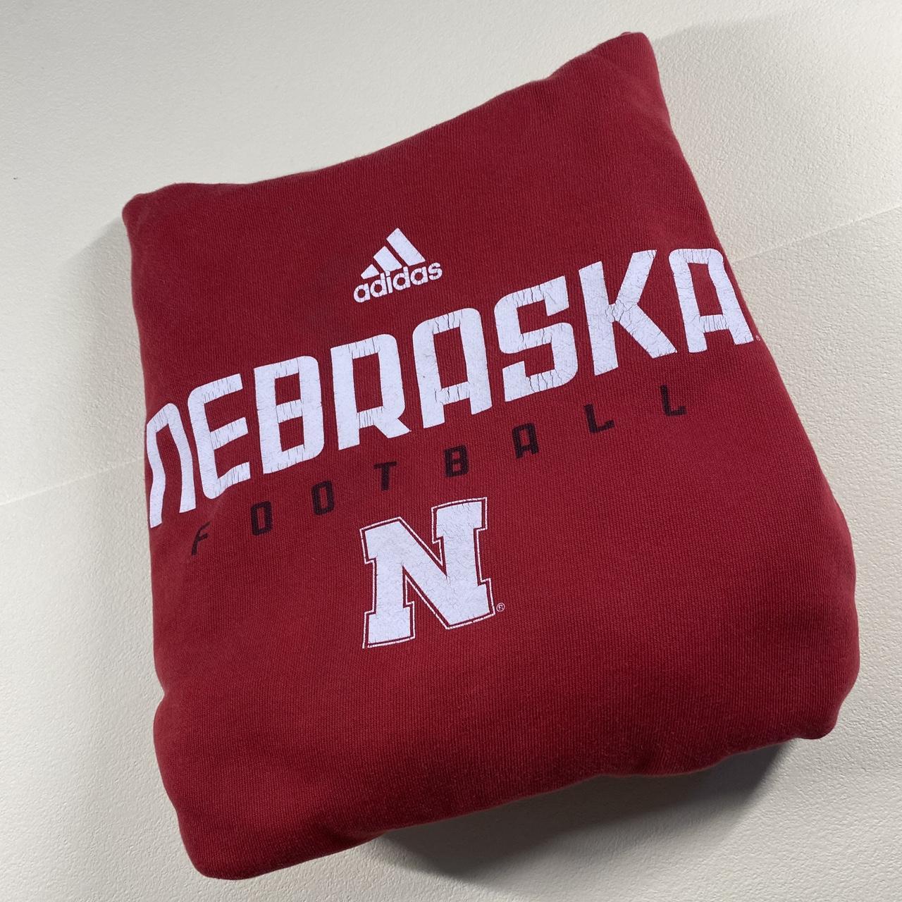 Adidas nebraska clearance football hoodie