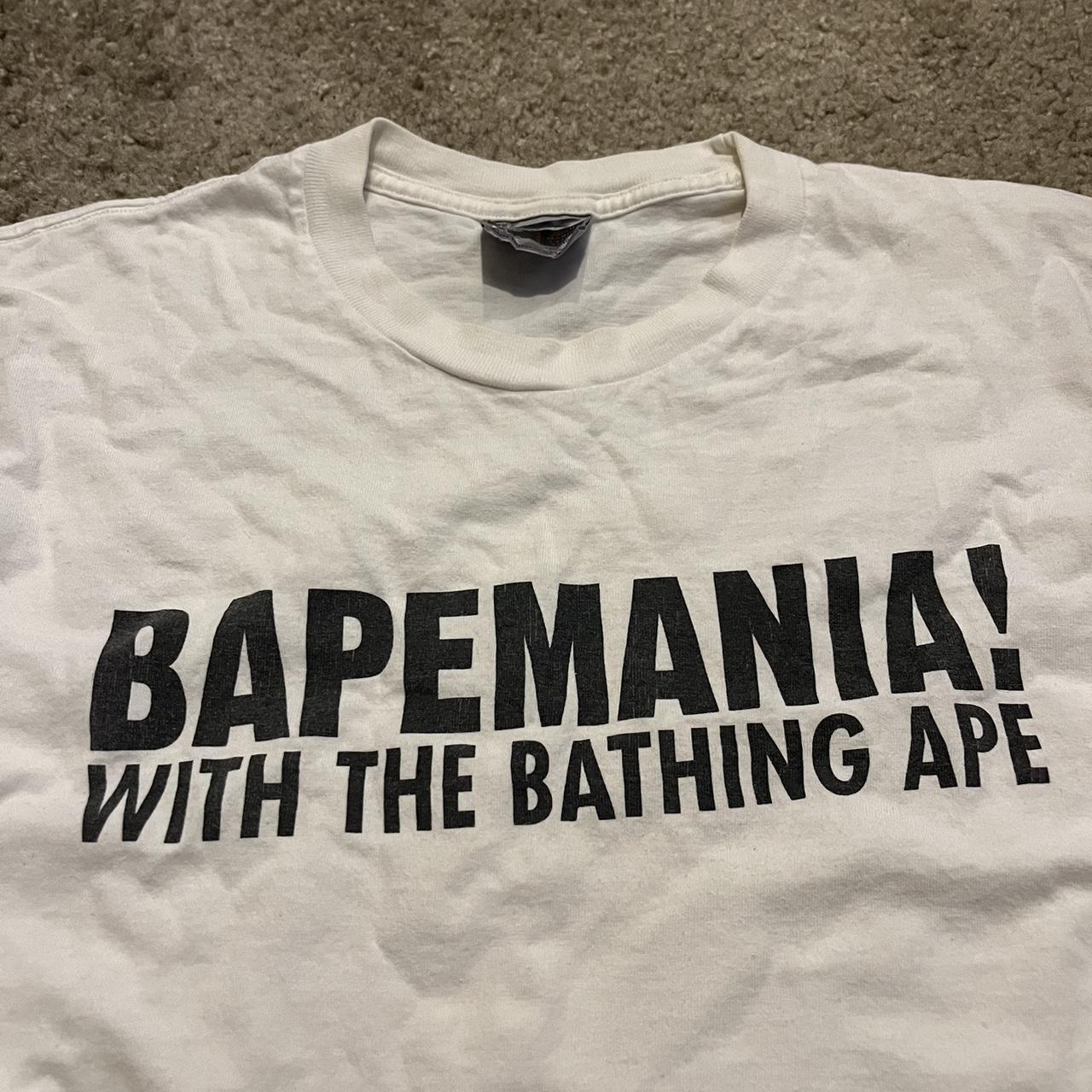 A BATHING APE Logo Print Parker ア ベイジング エイプ ロゴ