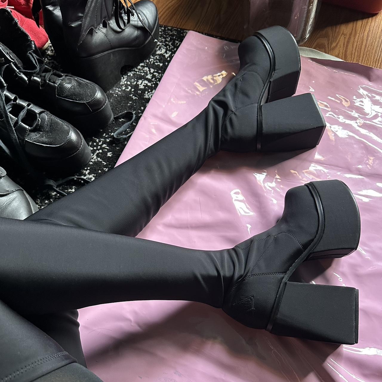 Yru vida thigh top high boots