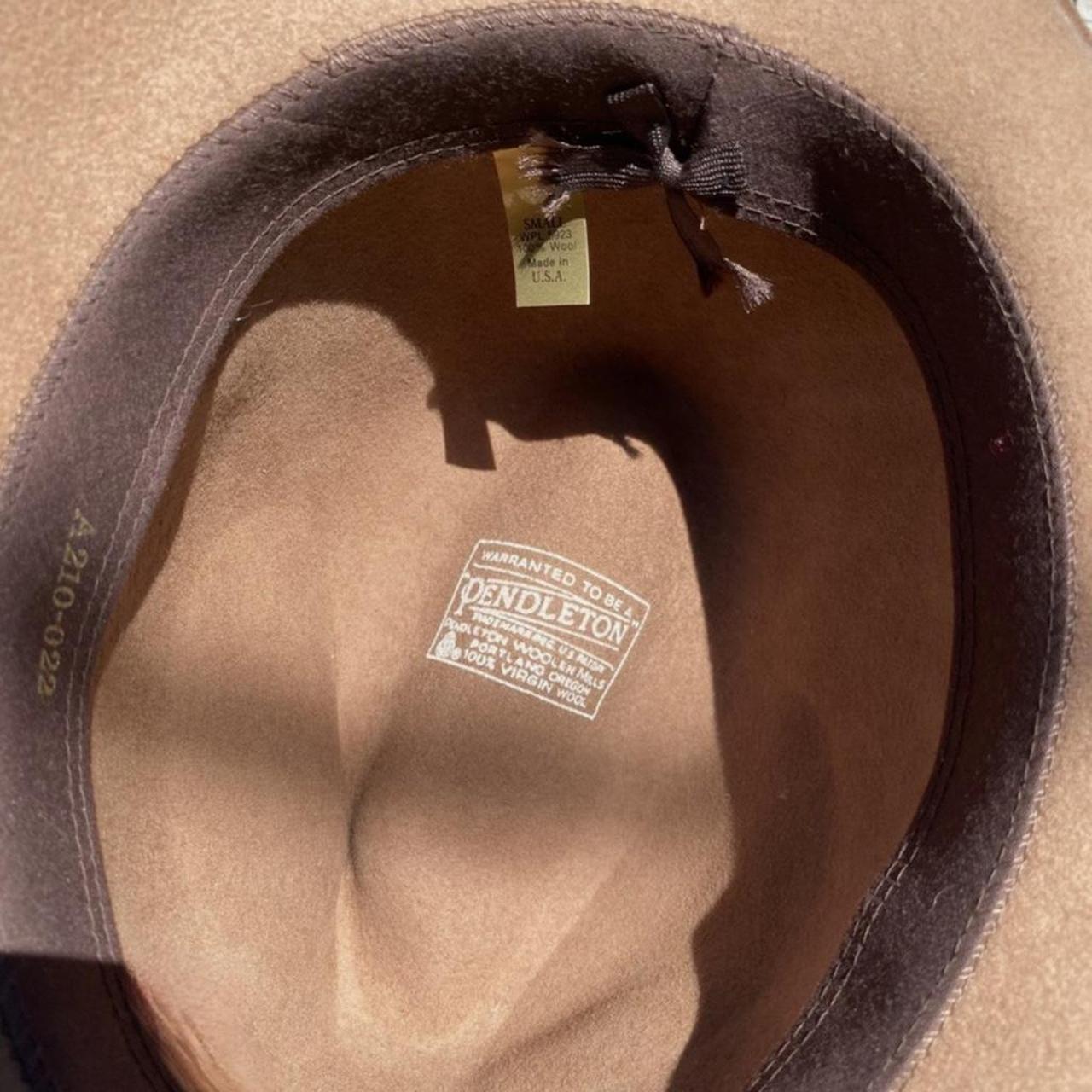 Pendleton Men's Wool Hat - Brown – Pendleton Fedo… - image 4