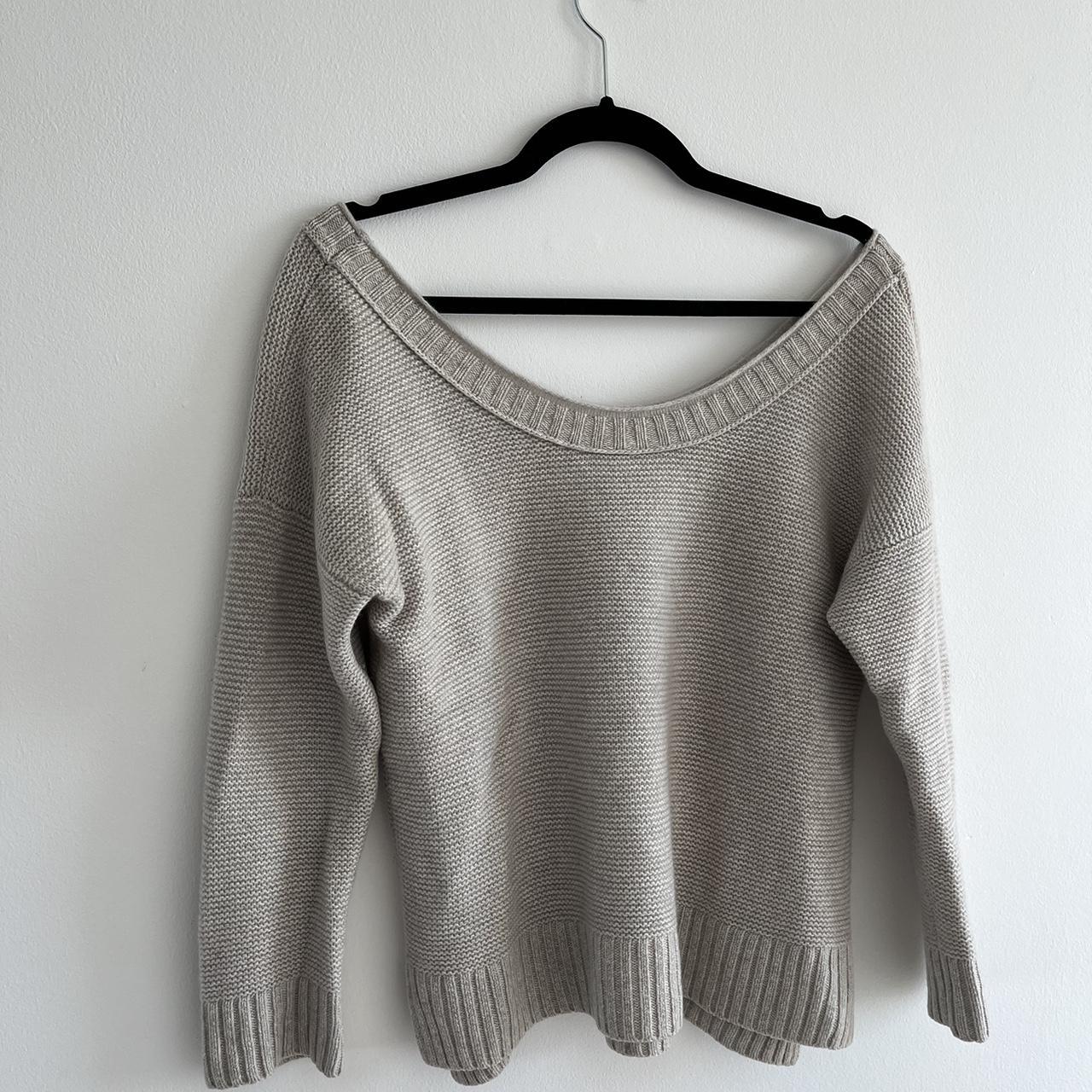 Club Monaco cashmere jumper. It can be styled off... - Depop